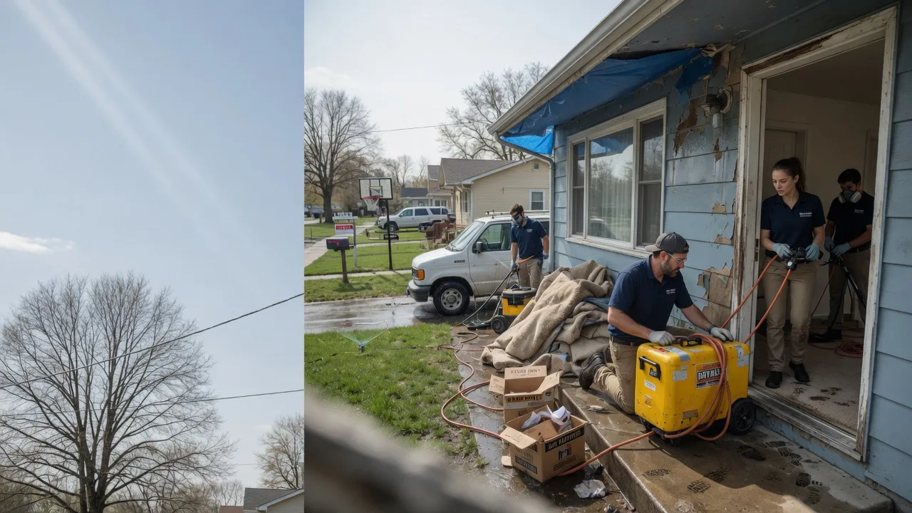 Basement Flood Cleanup in The Dalles, OR near me